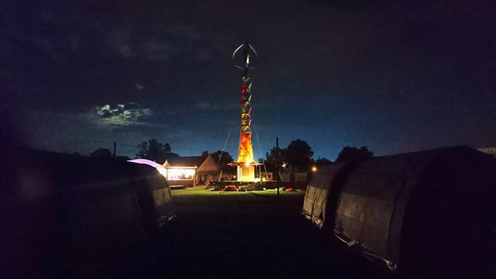 Kempinius's tweet photo. The first prototype of the #GEMtower has been deployed to Pukkelpop 2019. #POWERvibes project is in full swing. https://t.co/y7AJhlh4u4