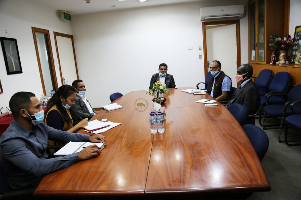 devasconselos's tweet photo. Had a very constructive meeting with the UNRC @roytrivedy discussing various programs implemented by @BCTIMORLESTE todate #financialinclusion #internationalremittance #agentbanking #e-Wallet https://t.co/xbbXS3KJkK
