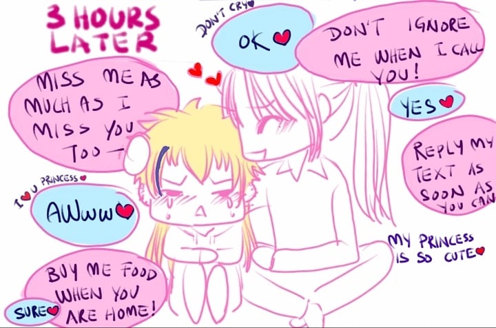 yaoikitty82's tweet photo. This happen when Haru went off to work for very long....

Haru sometimes just really wanna bully him badly...

#drawing #dollcharacter #ob #chibi #bl https://t.co/Btq1RXihyZ