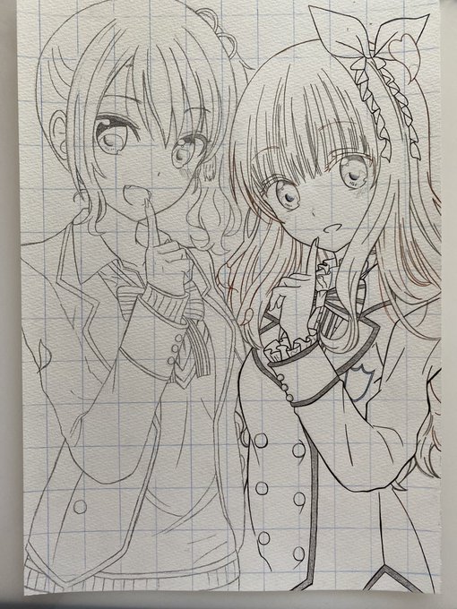 ペルシヤはペン入れ終わりました!
蓮季は多分楽にペン入れできるかな?
丁寧にいこ! 