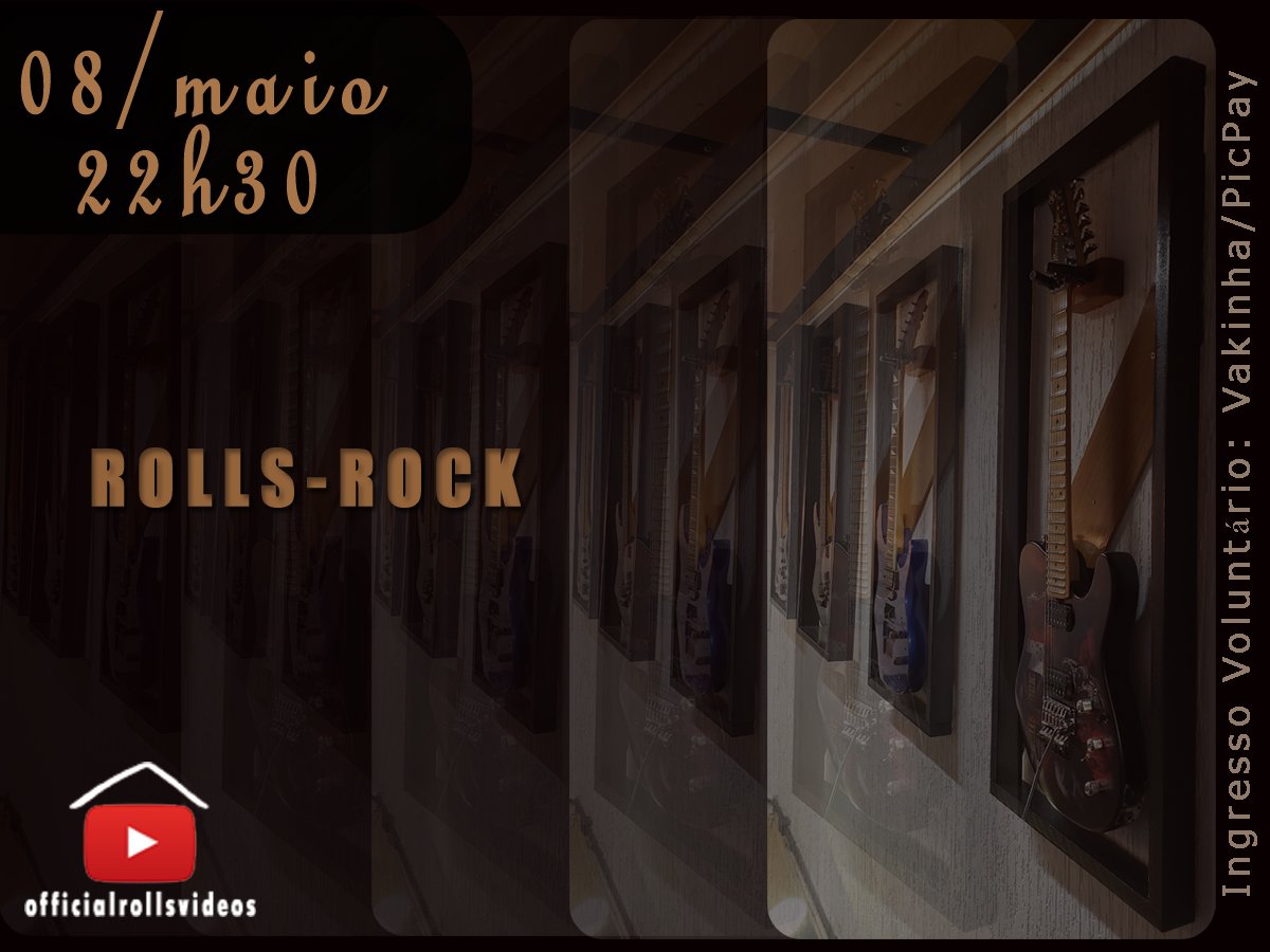 Rolls_Rock_br's tweet photo. Live Rolls-Rock.  
#live #rollsrock #rock #sextou #educostarollsrock #liverollsrock #quarentenarock https://t.co/01PHqCrwO3