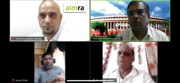AimraIndia's tweet photo. AIMRA VP Vibhooti is daily attending VC with Ministers of the Ruling Party. He has stressed on the suffering of the mobile retailers and expressed their pain points. The positive response to this from the govt is the announcement of a Powerful Stimulus Package for MSMEs, soon! https://t.co/cZ2pnmXp2X