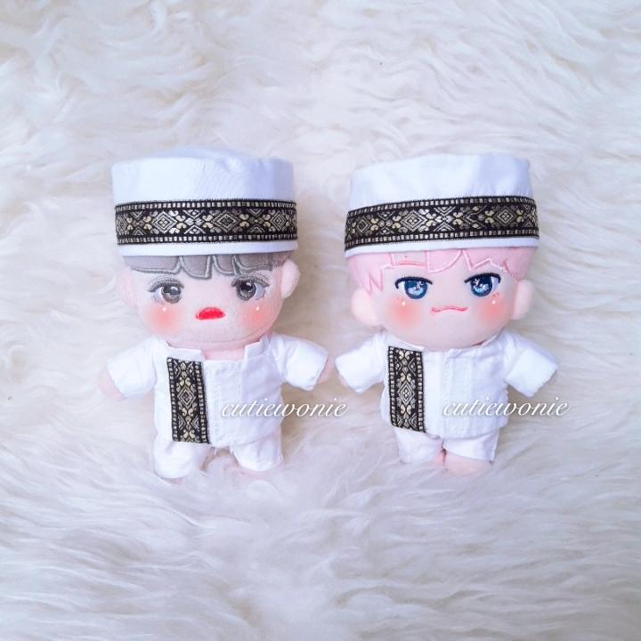 cutiewonie's tweet photo. No.1
Size 15cm
Price : 105k
1 set :
Peci/songkok
Baju
Celana
#svtdoll #seventeedoll #kpopdoll #btsdoll #exodoll #nuestdoll #x1doll #wannaonedoll #nctdoll #dollclothes #kpopdollclothes #15cmdollclothes #monstaxdoll #wayvdoll #txtdoll #20cmdollclothes #day6doll https://t.co/dizUf6Ymct