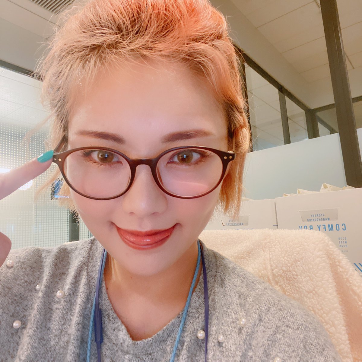 笹本真理子 レチノールフリーでエイジングケアに挑む このメガネフレーム韓国で300円だったんだぁぁぁい