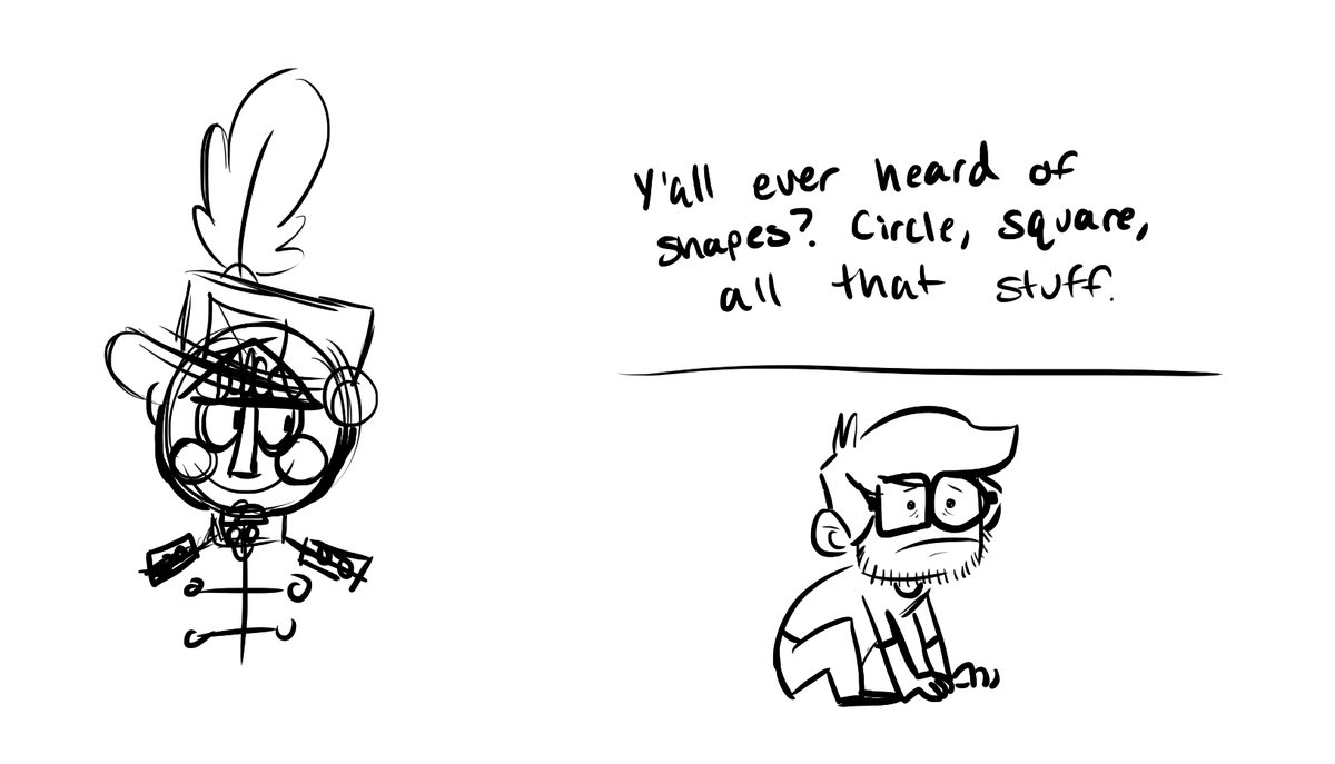 here's what i was able to draw in 4 hours this evening on post-nap brain (second doodle is a reference to my fave tumblr post of all time) 