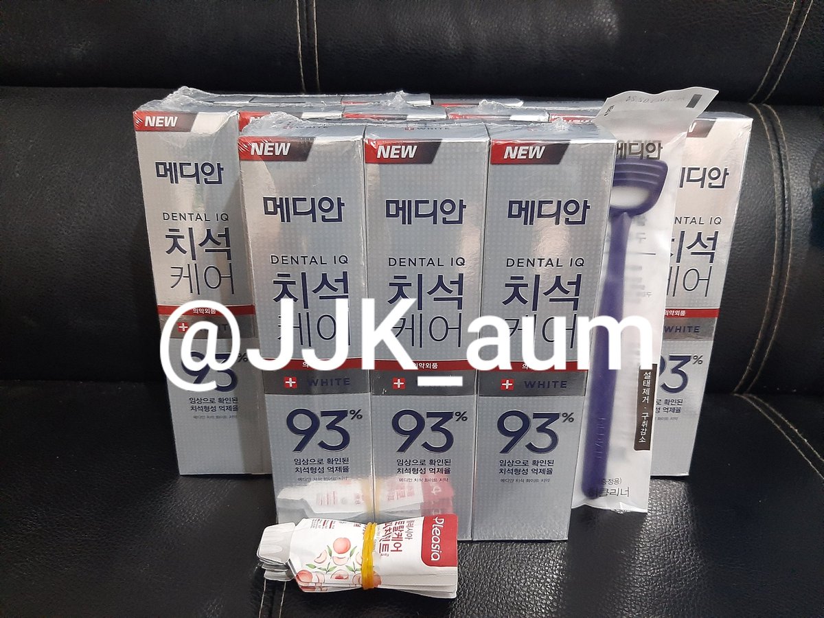 JJK_aum's tweet photo. ยาสีฟัน median มาถึงบ้านเราแล้วนะคะ กำลังแพคให้ค่า💜💜
#เจเจเคอัพเดท https://t.co/psIBjY2YX5