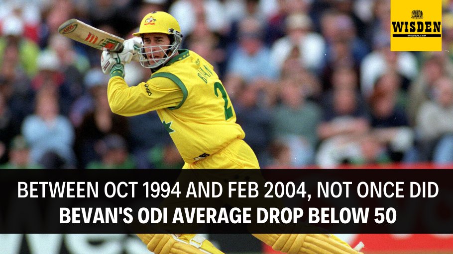 Happy birthday, Michael Bevan!

Greatest ODI finisher ever? 