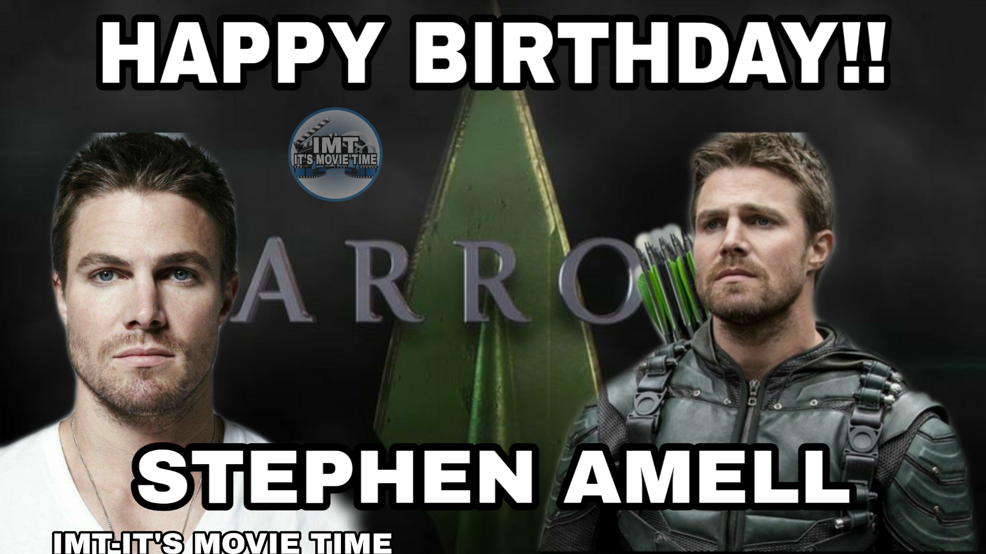 Happy Birthday to Stephen Amell! The actor is celebrating 39 years. 