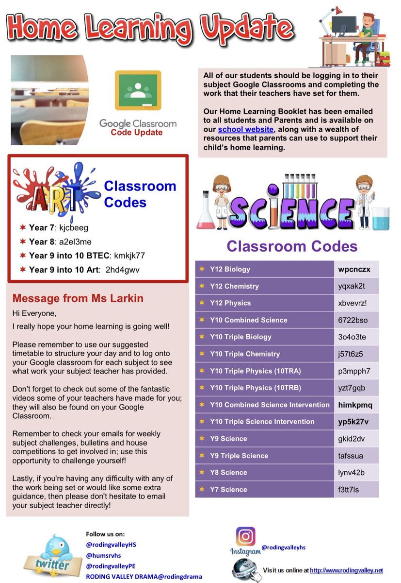 RodingValleyHS's tweet photo. Wow! This week’s parent bulletin is absolutely jam packed full of celebration! Don’t miss it! You should have received it by email, or you can see it here: https://t.co/Z7lFRx7WoE https://t.co/0kz8XDKN6m