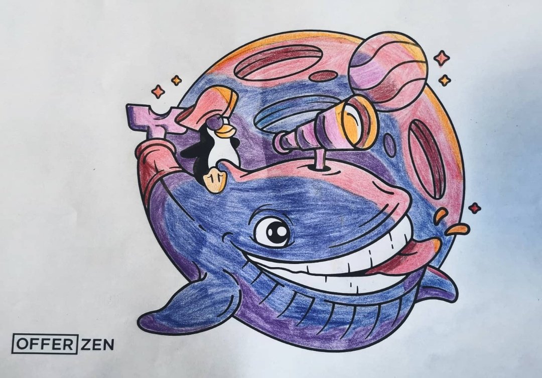 roch_ux's tweet photo. And so my coloring journey comes to an end but it was super fun thank you @OfferZen 🖌️🖍️🎨😎😃#OfferZenSwag https://t.co/sa7cIlbOvF