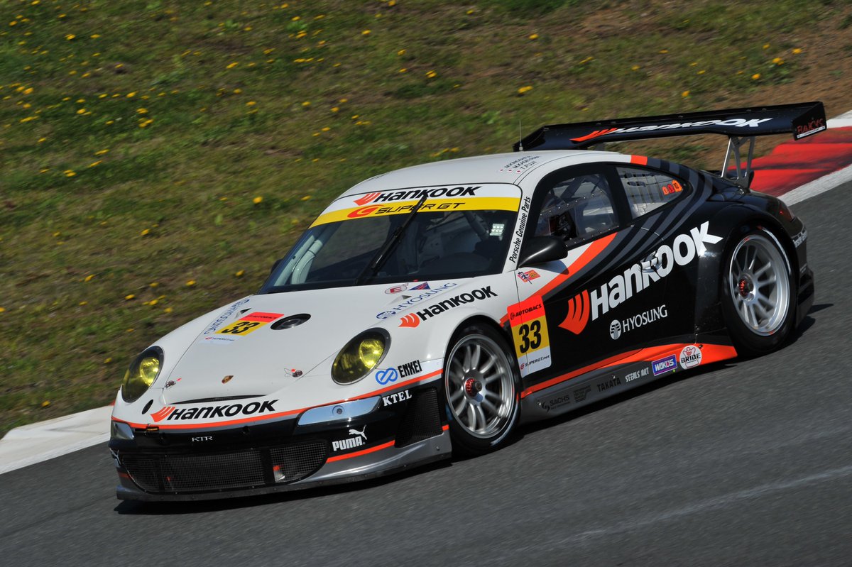 ポルシェPORSCHE SUPER GT300 2010 SUPER GT Archive／ 2010年 No.33 HANKOOK PORSCHE 木下みつひろ