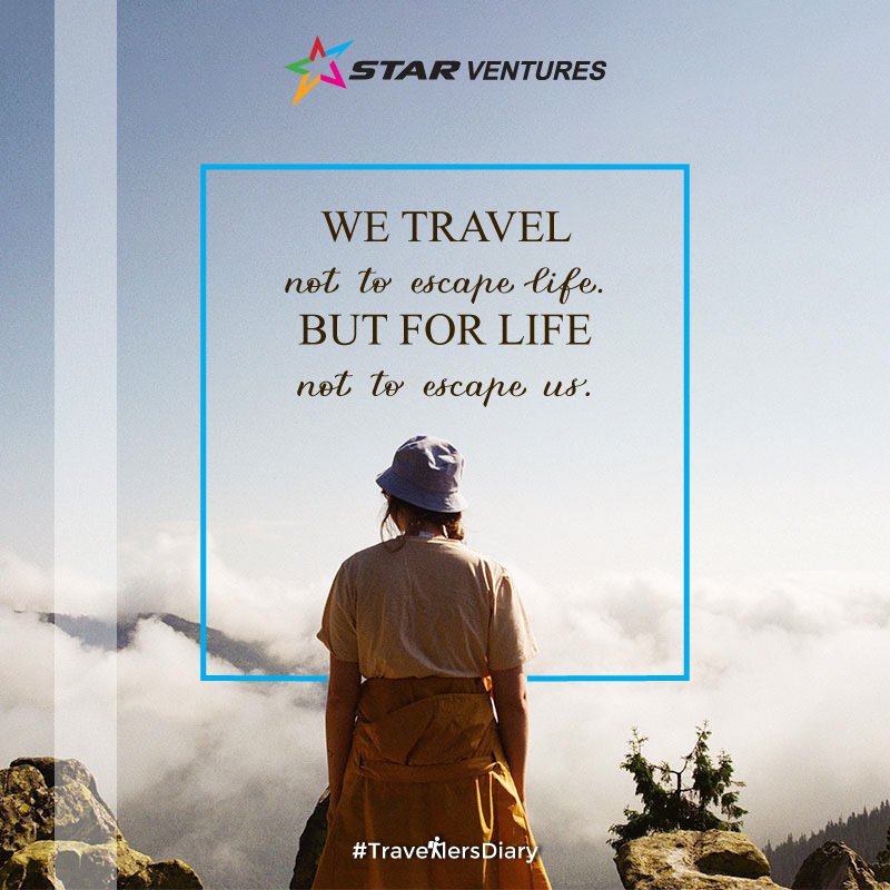 mystarventures's tweet photo. Life is all about memories! While we always want to add beautiful chapters to those memories, travel helps us to #MakeItHappen. #StarVentures #TravelersDiary #Traveler #Discover #Unravel #TravelTales #TravelStories #TravelDiary #Travelouges #Travel #Tourism #Vacation #WorldTravel https://t.co/Fb4Uzen8Uh