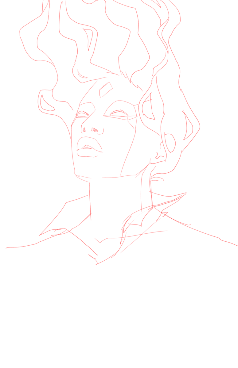 [WIP] i kinda dont have anything to post so here are some old sketches of viv vision...bc theyre still good 
