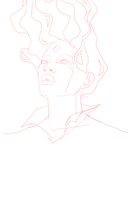 [WIP] i kinda dont have anything to post so here are some old sketches of viv vision...bc theyre still good 