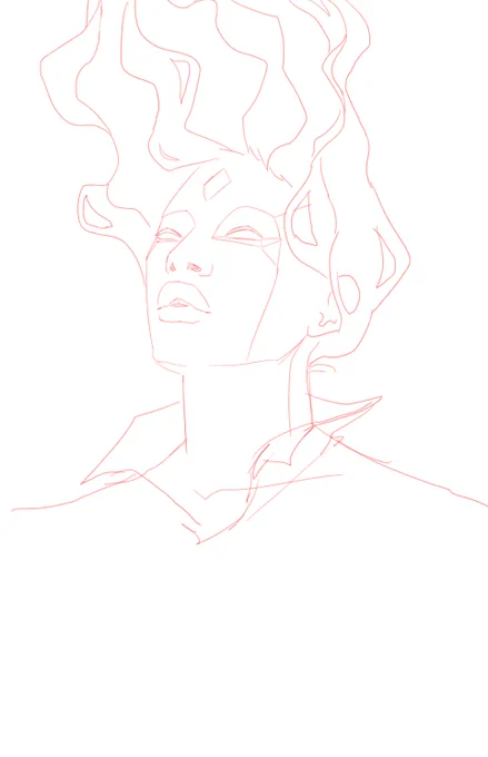 [WIP] i kinda dont have anything to post so here are some old sketches of viv vision...bc theyre still good 