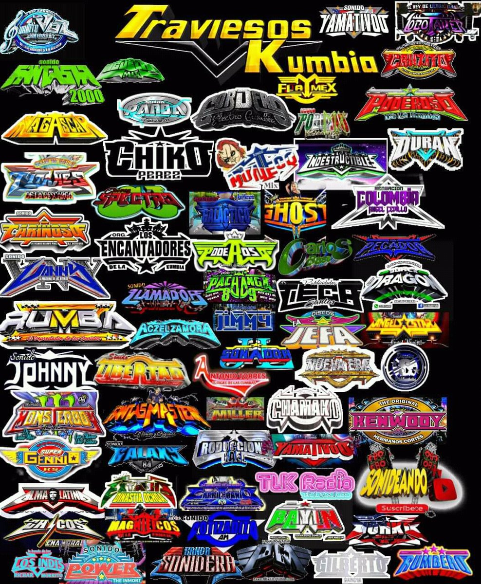 Un logo k.me hizo mi amigo traviesos kumbia