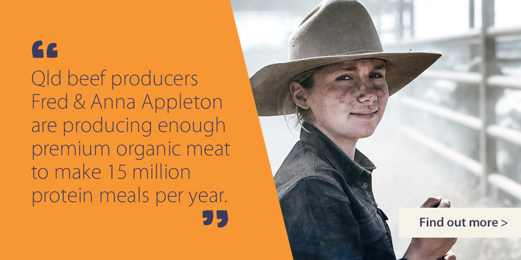 RabobankAU's tweet photo. Feed the man, and woman and child, meat. #ThankAFarmer Series https://t.co/9j7yjn2M6t #FoodSecurity #GrowWithUs #Rabobank #AusBeef https://t.co/eUevvAtpfi