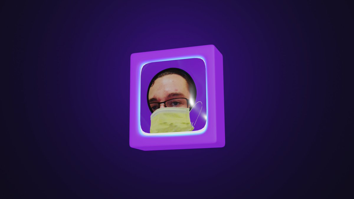 Jacobshadominer's tweet photo. New Byte Block Profile pic! Made it in #blender3d and I love it! making more for @ByteAppCreators only on @byte_app . But I might make acceptions if you're nice.
#NewProfilePic #DoItForTheByte #ByteApp #FreeDesigns https://t.co/MqeCpUumKy
