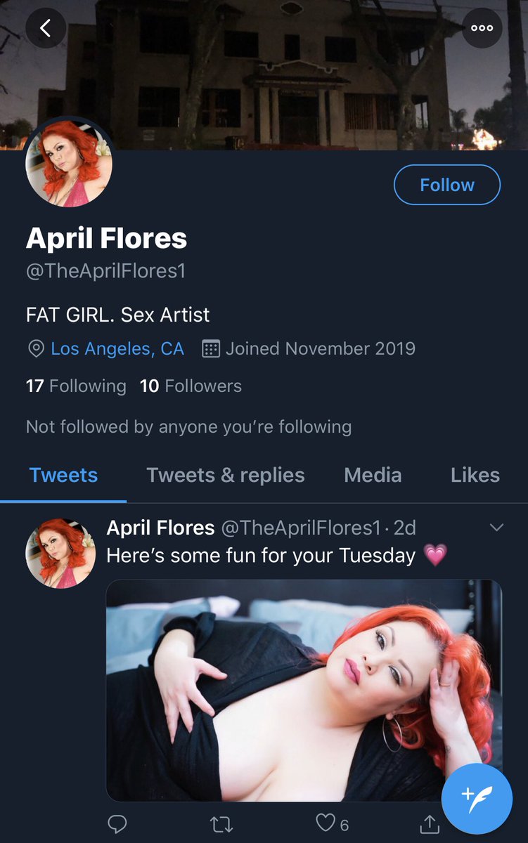 If you’re so inclined, please report this fake account. @TheAprilFlores1 They’ve been messaging people as me and misleading them.