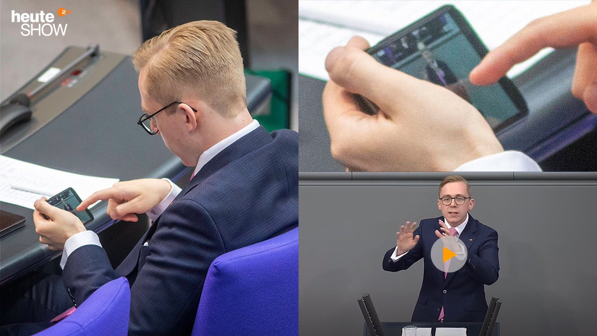 heuteshow's tweet photo. Wenn du deine Rede so geil fandest, dass du sie direkt noch mal gucken musst https://t.co/j3aj56lBjr