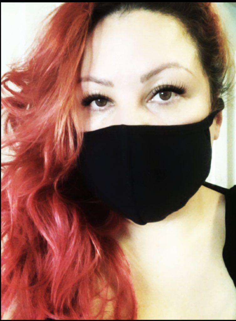 I’m loving the aesthetic of people wearing masks