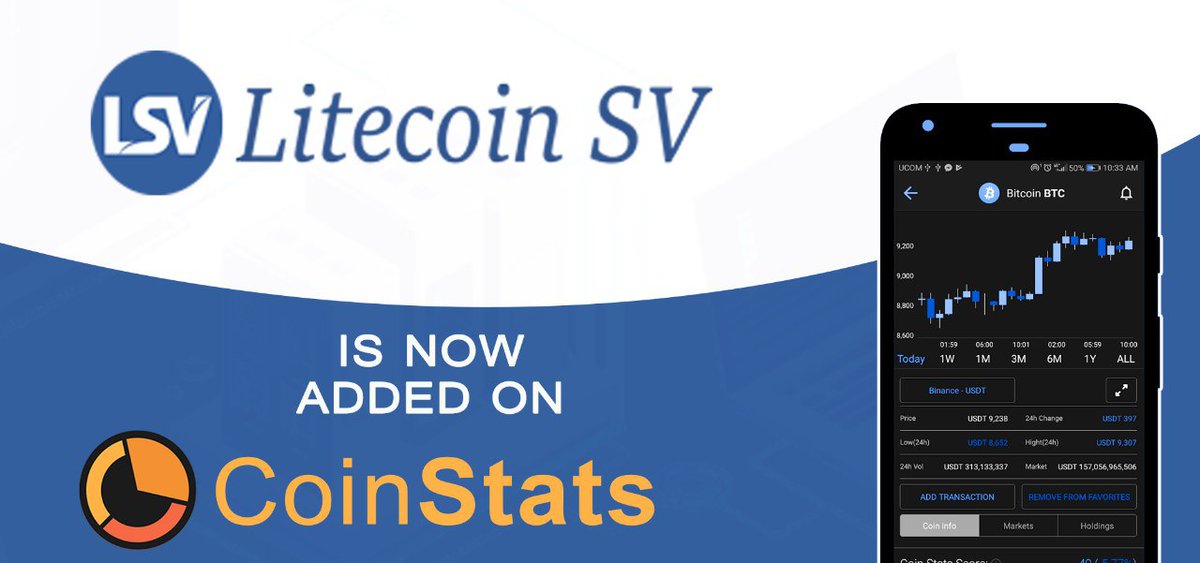 Litecoin_SV's tweet image. 🔥Good news for everyone !

⭕ Litecoin SV listed on CoinStats
⭕ Everyone can check price on CoinStats
⭕ Link:coinstats.app/en/coins/litec…
⭕ Buy and &amp;amp; LSV soon you will got huge profit

🔥Litecoin SV To The Moon 🚀
🔥More news Coming Soon

⭕ Stay with us for more Interesting News