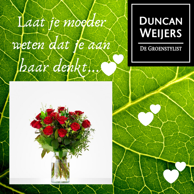 Bestel vandaag nog je Moederdagboeket. Vanwege uw en onze veiligheid hebben wij onze winkel morgen zo ingericht dat er een aparte in- en uitgang is. Zo is het mogelijk om met gepaste afstand te komen winkelen en het zorgt voor een snellere doorstroom.
#groenstylist #moederdag
