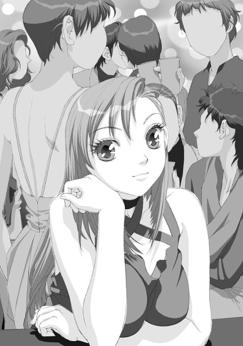 「ボクのふたつの翼」から、台詞フキダシ無し絵、その,27
ペン入れした原画をスキャナーでMacに取り込んでPhotoshopで彩色から仕上までしています 