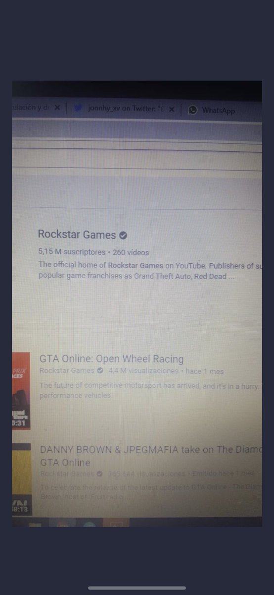 GTA6Hub's tweet photo. Rockstar has uploaded 3 private videos to YouTube, first picture is from a month ago, hopefully related to GTA 6, but time will tell...

Sorry for late, been really busy lately!

Follow for all news regarding GTA6!

#GTA6
#GTAVI 
#GTAVICE
#GTA6Leaks
#GTALEAKS
#GTAONLINE https://t.co/gbiFtMhDDj
