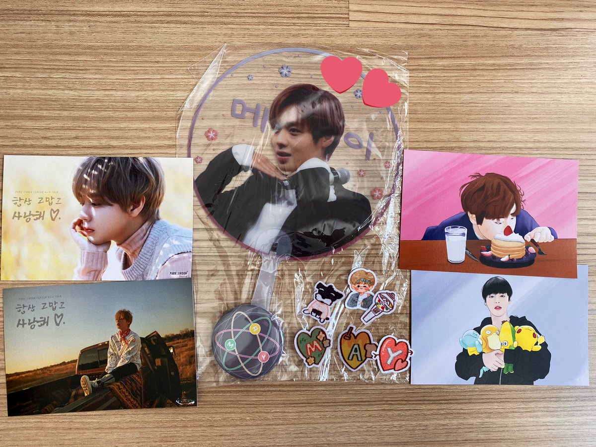 Poppppy_'s tweet photo. ได้รับของที่ระลึกจากโดเนทโปรเจคแฟนคอนแล้วนะค้า น่ารักมากเลย 💚💛💖
#พจฮปจแฟนคอน
@PARKJIPROJECT_ https://t.co/2KLHM6Srqg