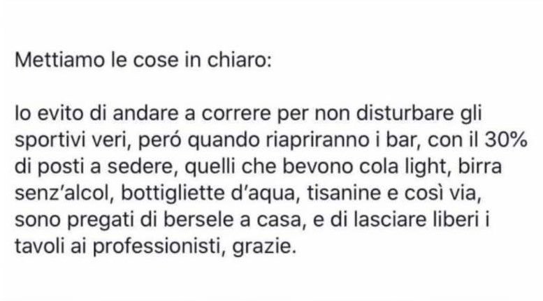 colapier72's tweet photo. Che sia chiaro 😂 #bar #riapertura #birra https://t.co/dgqxPbEbgr