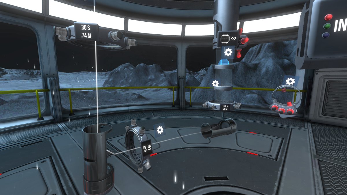 Gravity Lab - #VR Physics and electronics puzzles tweet media