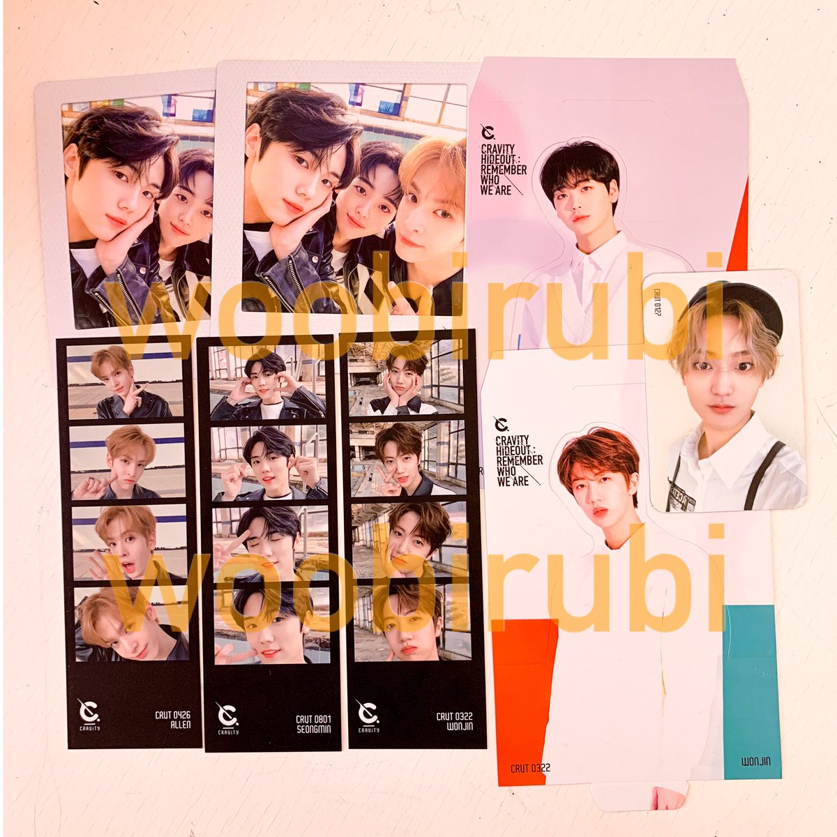 woobirubi's tweet photo. [HELP RT] 🇲🇾 Malaysia only
WTS cravity album inclusions

• RM25
Pc: Taeyoung ver 2

• RM20
Standee: Wonjin / Hyeongjun
Polaroid: allenhyeongjunseongmin unit

• RM15
Photostrip: Wonjin / Allen / Seongmin

excl postage
#CravityMY #MYCravity https://t.co/R5wAu4OUMA