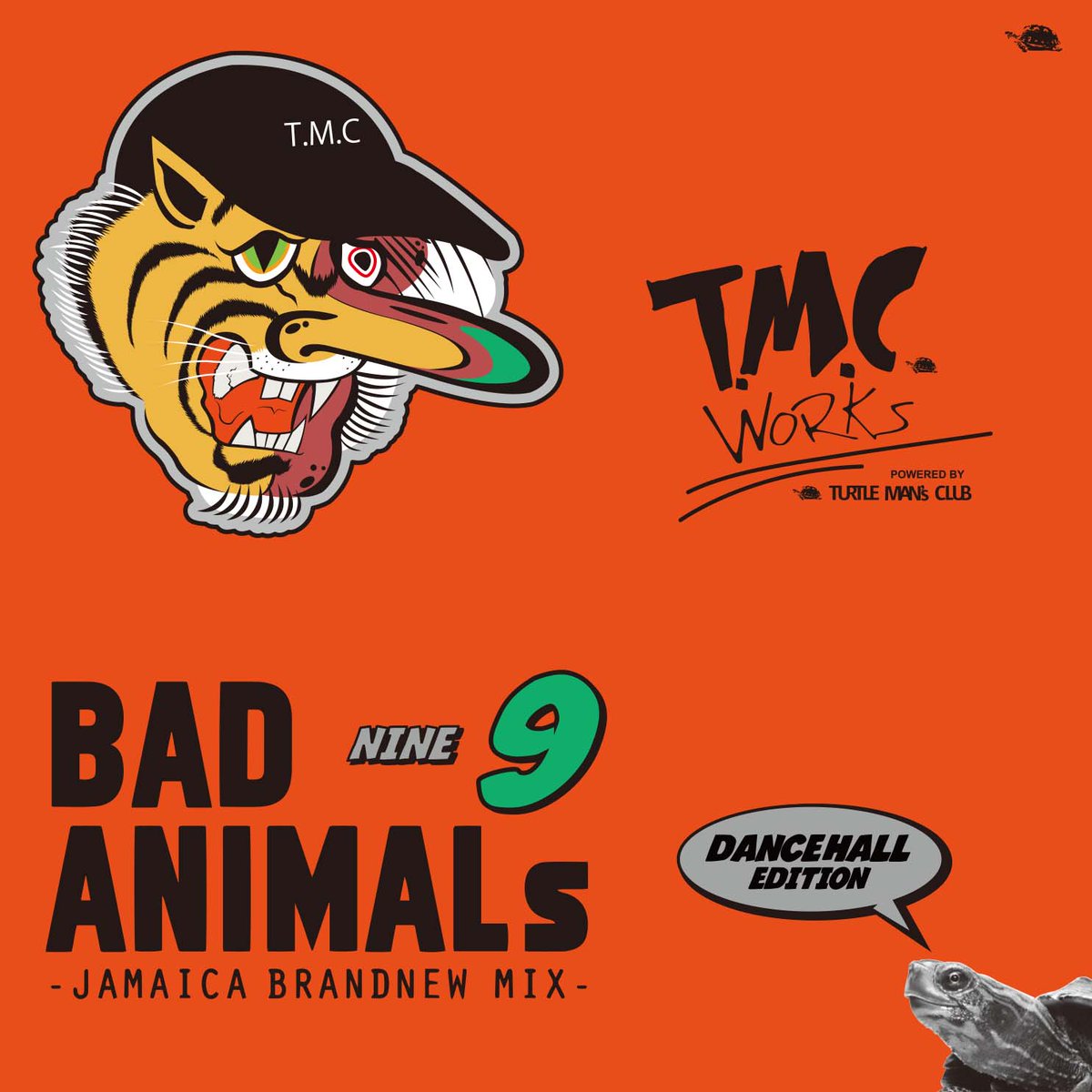 PANCHOJAPAN's tweet photo. 2020年の最新JAMAICA DANCEHALL MIXの予約開始してます！！！超ビッグチューンから隠れビ��クチューンまで色んな曲入ってます！TURTLE MAN's  CLUB『BAD ANIMALS 9 JAMAICA BRAND NEW MIX   -DANCEHALL EDITION-  』  【先行予約】 https://t.co/WJjrDj1kJW @turtlemansclub https://t.co/gOInqdCoFQ