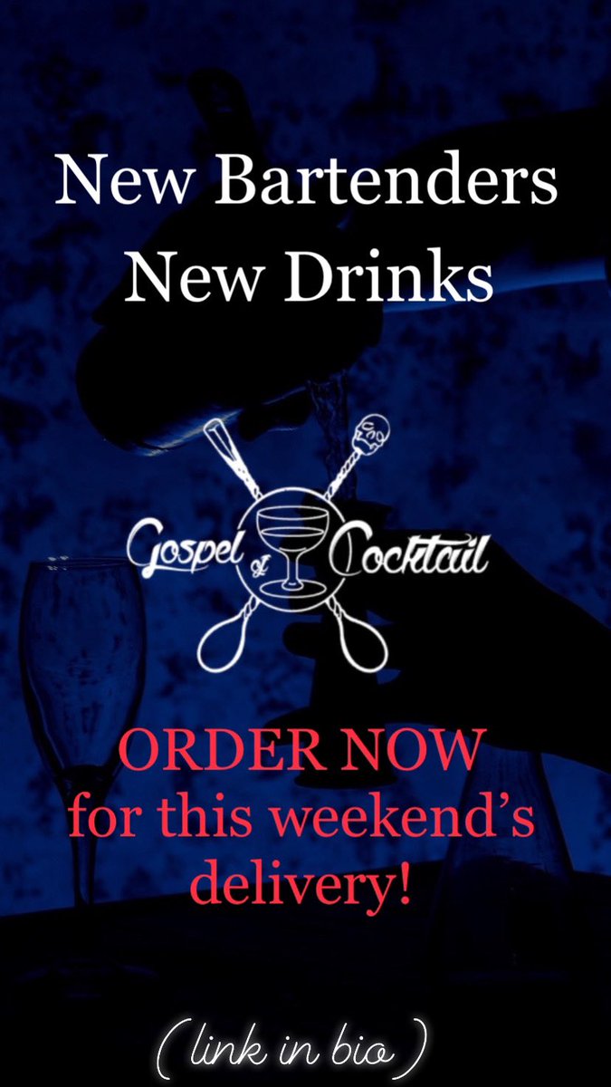 kadellis's tweet photo. https://t.co/d26k5arFwE Get your orders in for this weekend!! We make your batches. You fill up your glasses. #nashvillecocktaildelivery #cocktaildelivery #gospelofcocktail https://t.co/ihg8oxDSDX