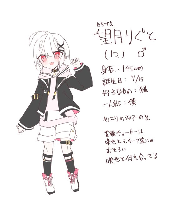 うちの子設定作りました!!!
よろしくお願いします?‍♂️✨ 