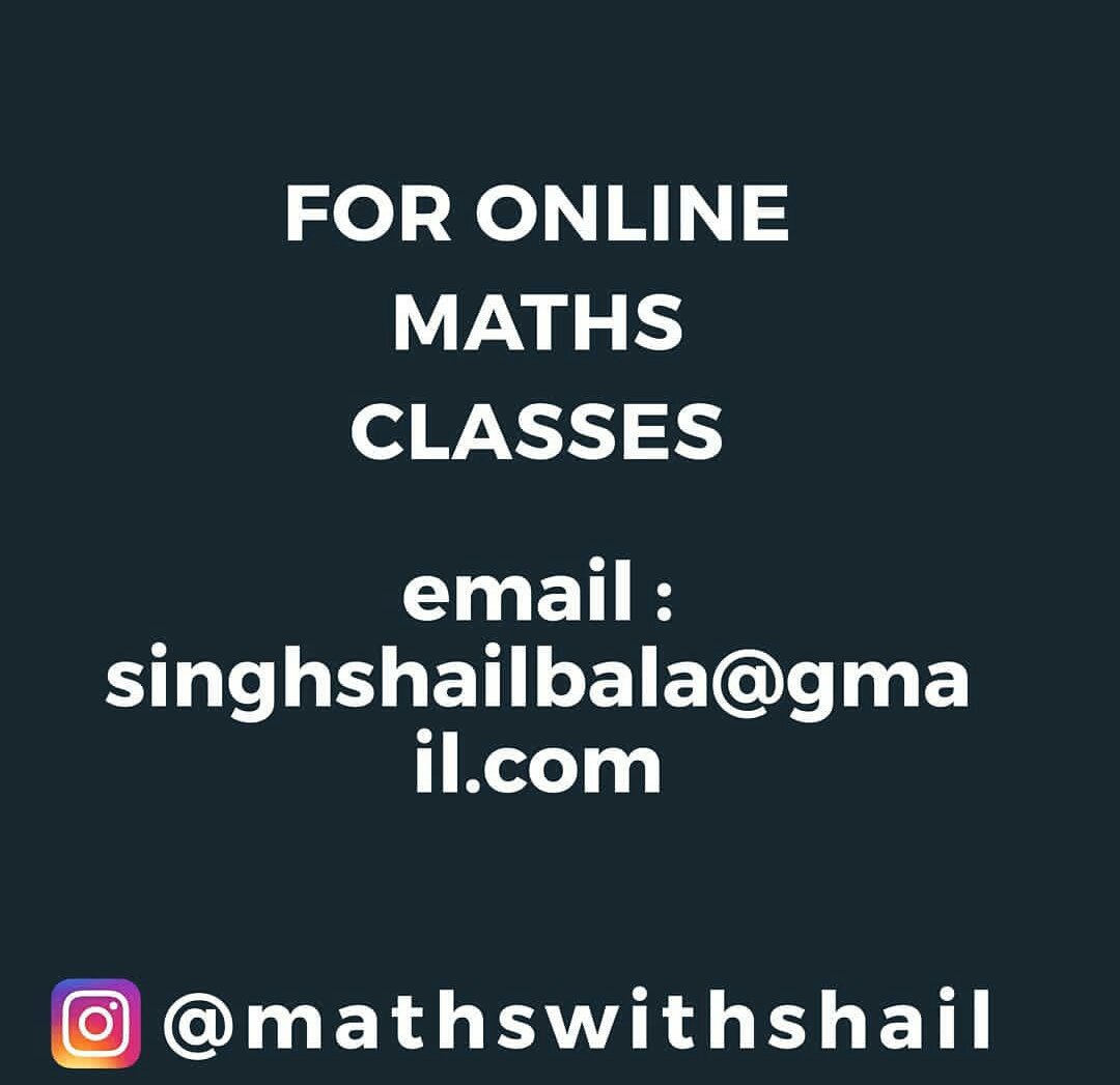abhinayraj_1437's tweet image. For more queries...

#LockdownDays #MathsClasses #Covid_19