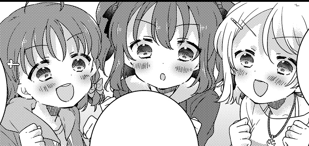 本日発売のラブライブ!サンシャイン!!UNIT LIVE ADVENTURE 2020 コミックアンソロジー
にてCYaRon!のマンガ作画担当させて頂きました～～?
公式アンソロジー参加させて頂くのは2度目ですが脚本ありは初めてでしたので貴重な体験をさせて頂きました!
愛情いっぱいこめて描いたので是非っ? 