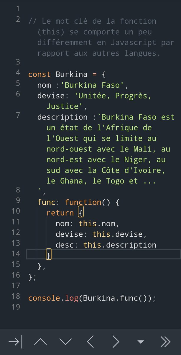 code_au's tweet image. En général, la valeur de ( this ) est déterminée par la façon dont la fonction est invoquée en #javascript