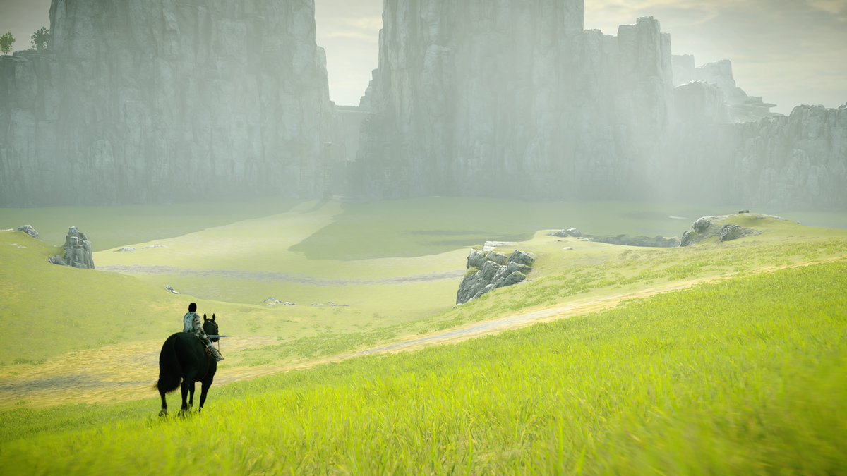 jessiegender's tweet photo. Well its taken 15 years to get here but finally going to beat the lasy collosi #ShadowOfTheCollossus  #PS4share https://t.co/CUl96QBqtV