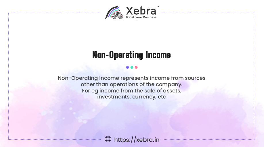 xebradotin's tweet photo. #Xebra merges #BusinessIntelligence, #invoicing, #expensemonitoring, #assettracking, #payroll, #banking, #taxcalculation and #accounting.
To know more, click here:- https://t.co/j916H7gKmB
#FinancialTermOfTheWeek
#BoostYourBusiness #BusinessKiBaat #NonOperatingIncome https://t.co/95jriMHaPo