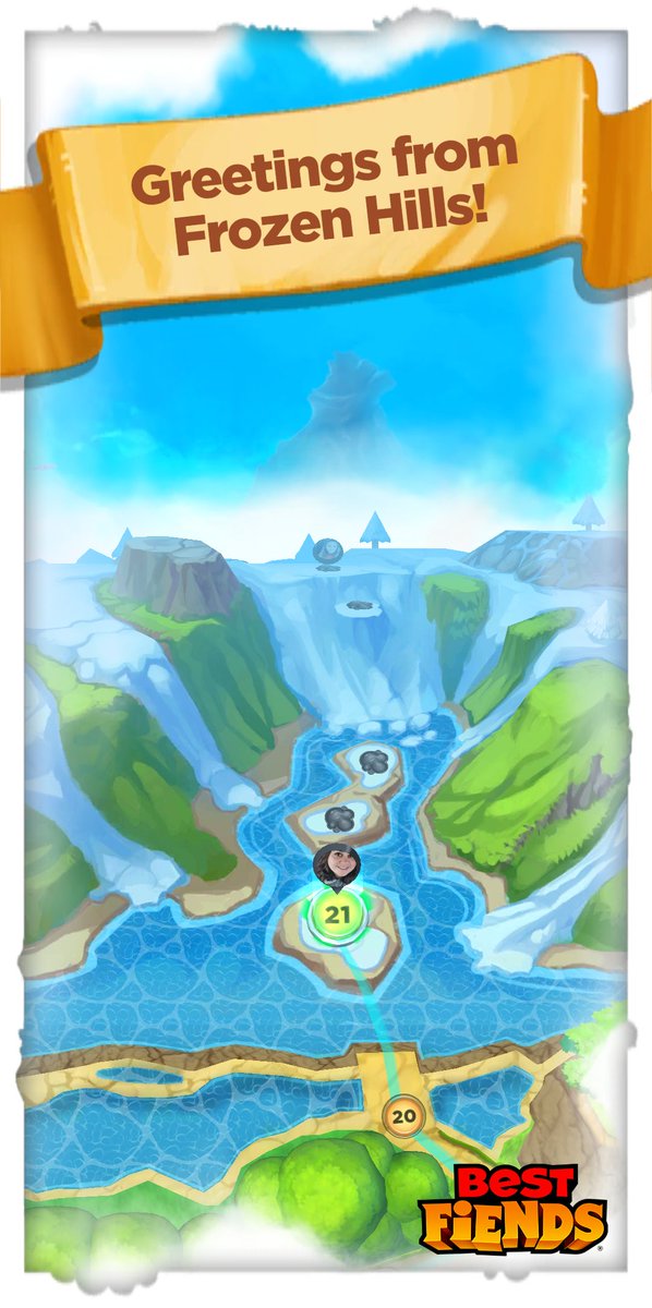 lynnie09's tweet photo. Gate Opened! Bring on the Frozen Hills in #BestFiends - Download FREE - https://t.co/Rdxvtmbusc via @bestfiends https://t.co/fkbr77iQwJ