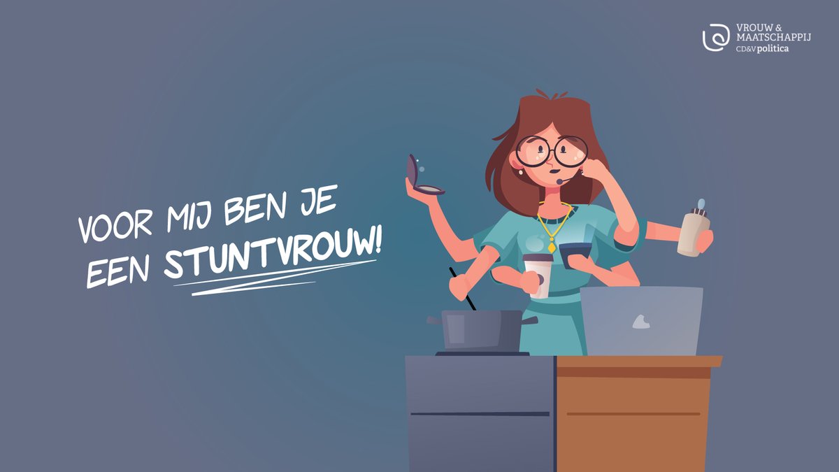 cdenvhasselt's tweet photo. Zij Blij-actie 2020: Moeder de stuntvrouw?
Help haar om gezin en job te jongleren! @VenM
https://t.co/0LeYvjLBvh https://t.co/K1gOrXu3Dx