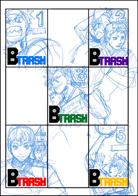B-TRASH電子書籍に向けて作業中です!よろしくお願いします! 
