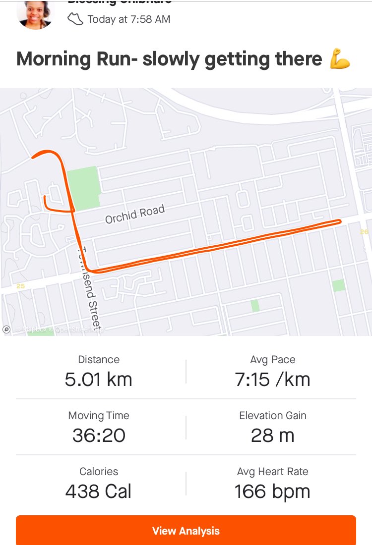 blivashe's tweet image. Rent paid ! #FetchYourBody2020 #90DaysWithoutSugar2020 #lockdownrun #Level4Lockdown