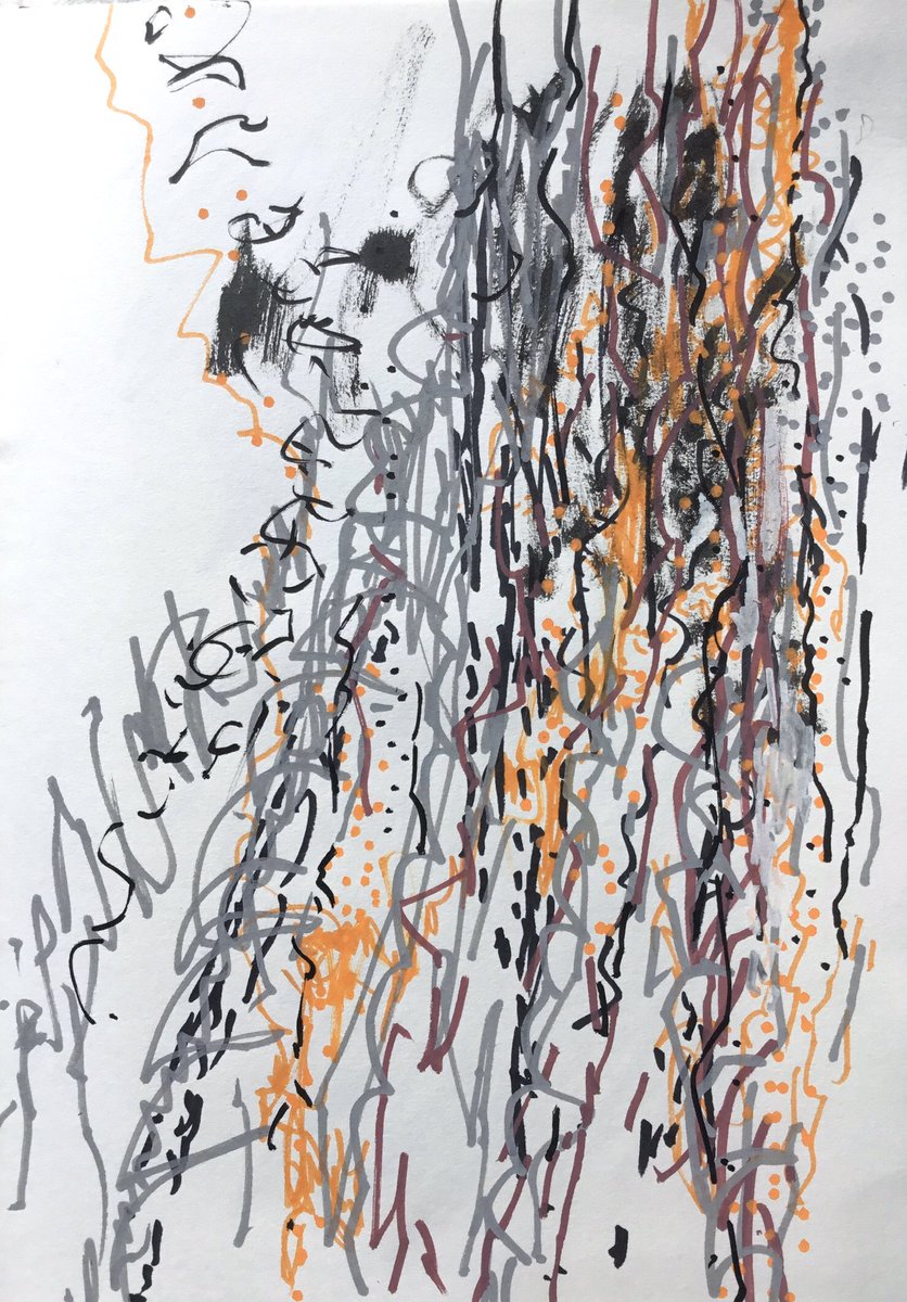 TeecusJill's tweet photo. More drawings from the Sound and Art Drawing Club @RMGreenwich @riseart inspired by guest artist Persi Darukhanawala’s art and music playlist.
artistsinisolation #covidart #interactingwithart #musicanddrawing #draweveryday #creativeinteractions #markmaking #automaticdrawing https://t.co/lxmsL0mtAo