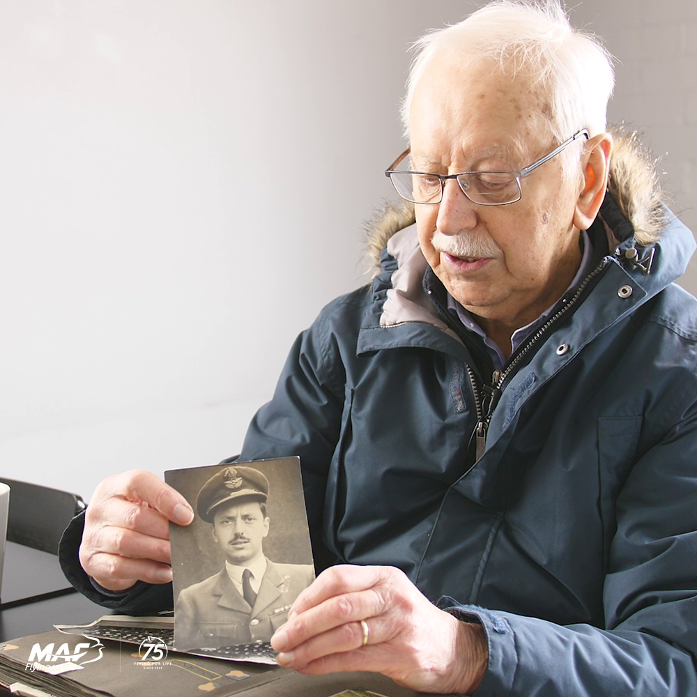 flying4life's tweet photo. When WW2 ended, MAF Co-Founder, Stuart King, answered Godโs calling. From the ashes of war came an opportunity to spread Godโs love. 75 years later, Stuart looks back: โBack then, I didnโt know the future. I never dreamed MAF would become what it is today.โ #VEDay75 #MAF75 https://t.co/exf93djJsL