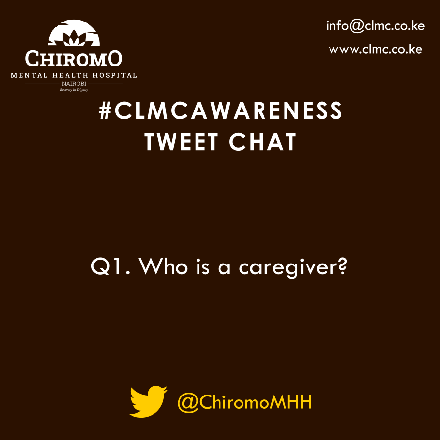 ChiromoHospGrp's tweet photo. #CLMCAwareness Q1. Who is a caregiver? https://t.co/D7PLfD5rJX