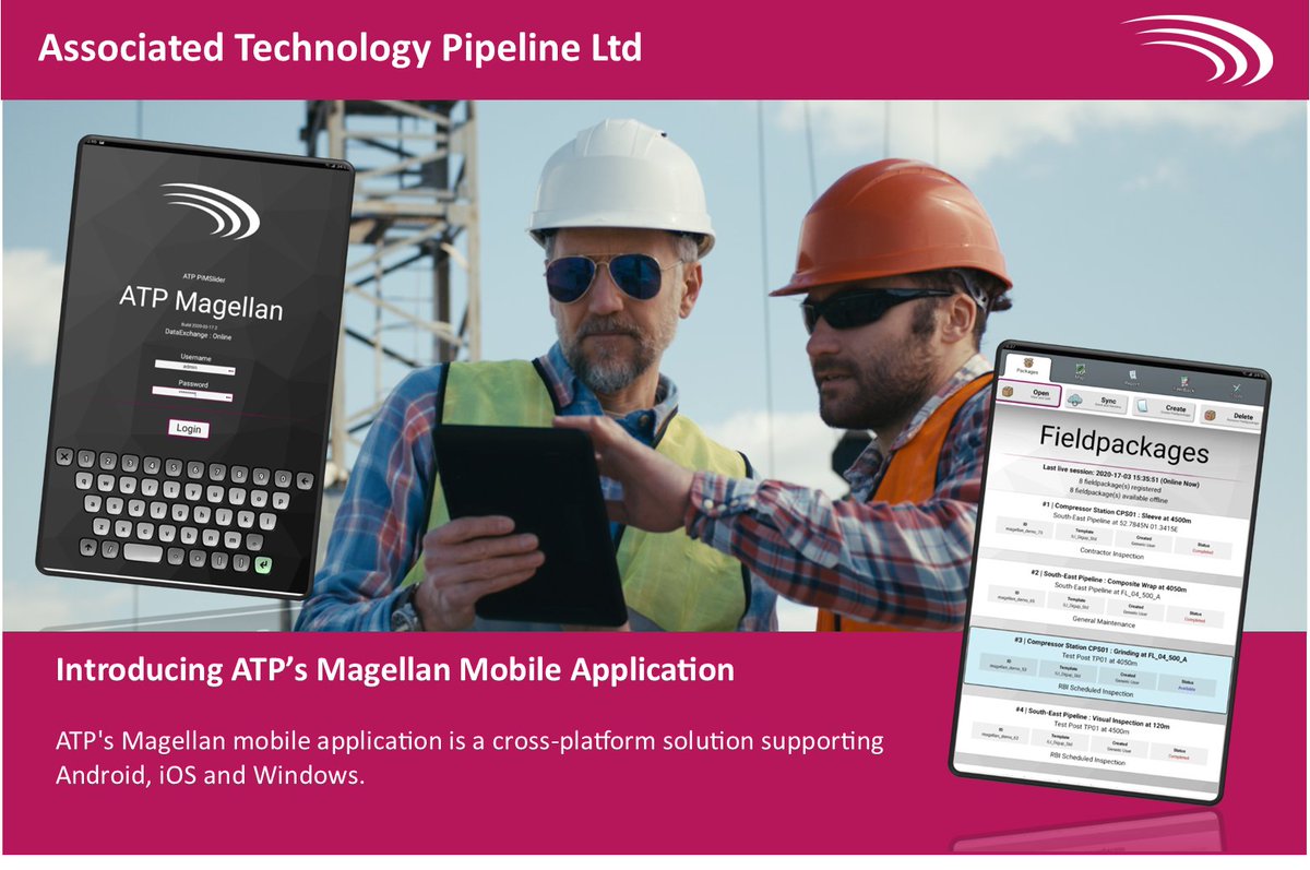 ATPpimslider's tweet photo. ATP's Magellan mobile application is a cross-platform solution supporting Android, iOS and Windows. https://t.co/PMxXPMWsJ1 https://t.co/a1f7qBMwEJ