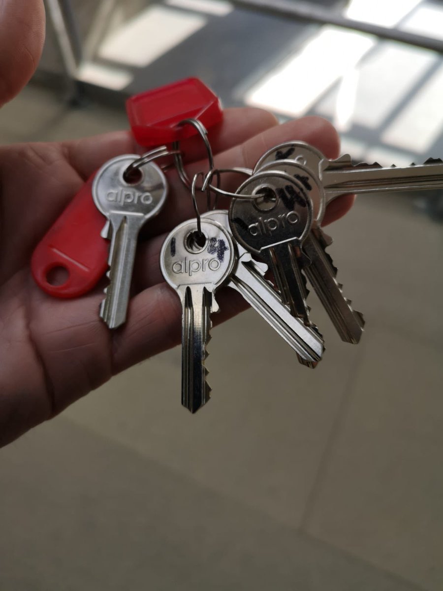 jane_taylorJT's tweet photo. So this happened yesterday.  @russurmston collected the keys to his new premises. Even in these current #Covid19UK uncertain times this guy is remaining #positive and working so hard to expand his business.  #expansion #workhard #invisiblepatterns #ppf #Manchester #3m #suntek https://t.co/s2xaKui9Gh